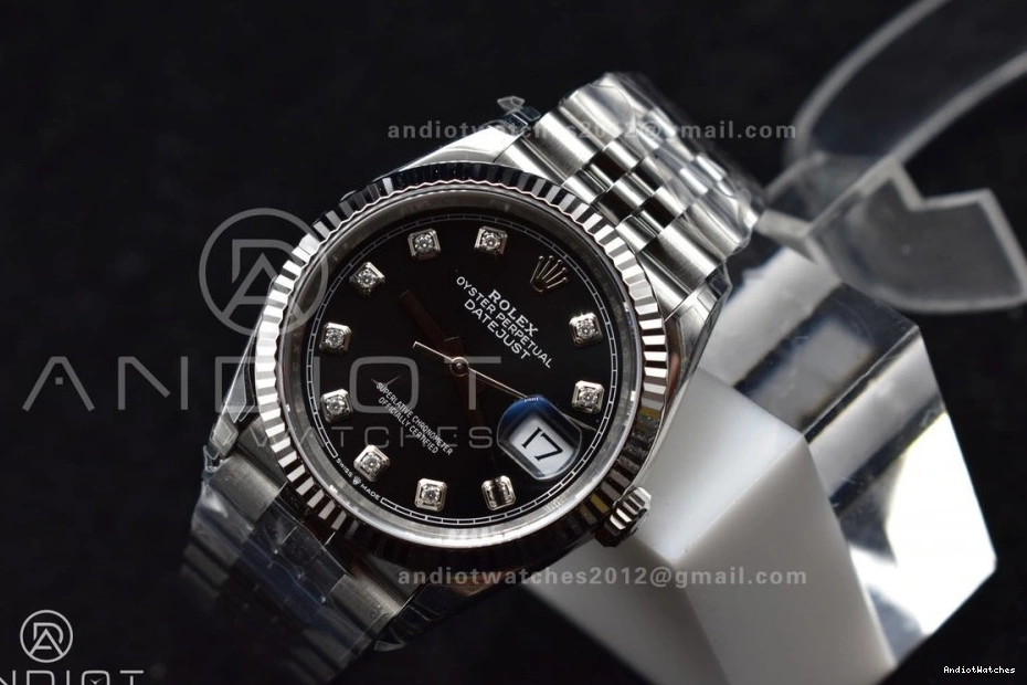 Edition Steel TechFriendly DateJust SS Black Jubilee VS 410 Dial VSF 904L 36 1:1 Bracelet 126234 Best Diamond On 1110